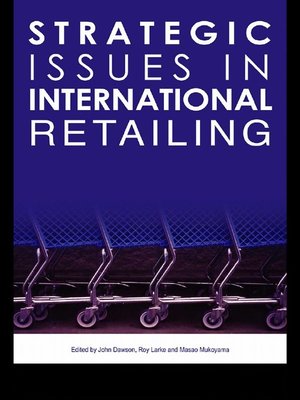 cover image of Strategic Issues in International Retailing